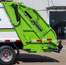 程力威牌CLW5120ZYS6WL型壓縮式垃圾車(chē)